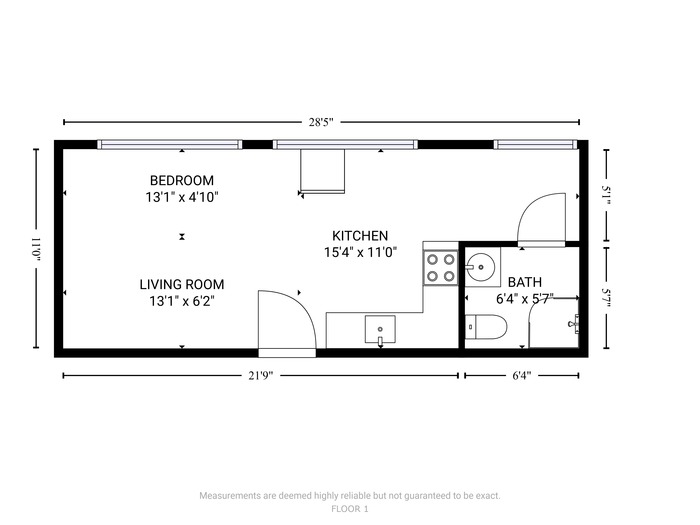 Studio Floor Plan Image